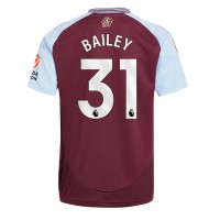 Camiseta Aston Villa Leon Bailey #31 Primera Equipación Replica 2024-25 mangas cortas